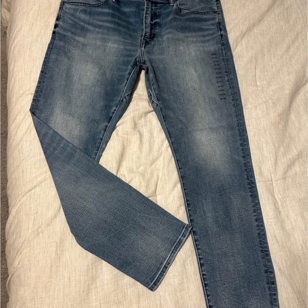 American Eagle Outfitters Men's Dark Wash Straight Jeans